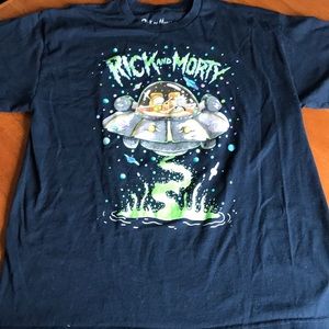 Rick and Morty Black T-shirt